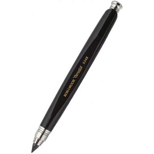 Koh-I-Noor Карандаш цанговый пластиковый Versatil 5348 короткий, черный
