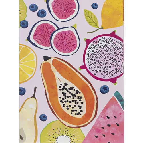 Хатбер Папка-планшет с металлическим зажимом. Fruits, А4