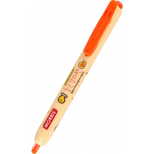 Morris Маркер автоматический ароматизированный Round Color Pen, оранжевый