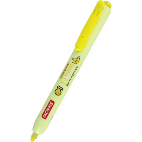 Morris Маркер автоматический ароматизированный Round Color Pen, желтый