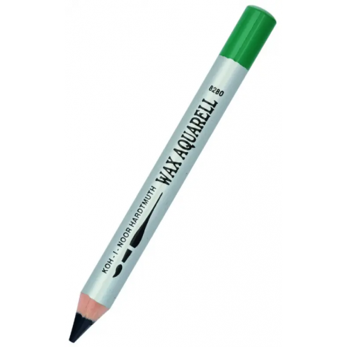 Koh-I-Noor Карандаш восковой акварельный Wax aquarell 8280/26, зеленый темный