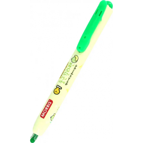 Morris Маркер автоматический ароматизированный Round Color Pen, зеленый