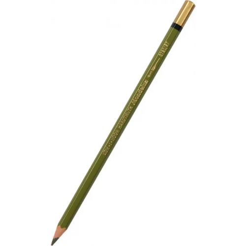 Koh-I-Noor Карандаш акварельный Mondeluz 3720/27, оливковый темный