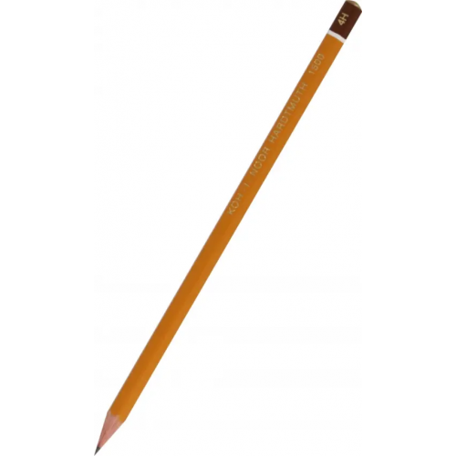 Koh-I-Noor Карандаш чернографитный 1500, 4H