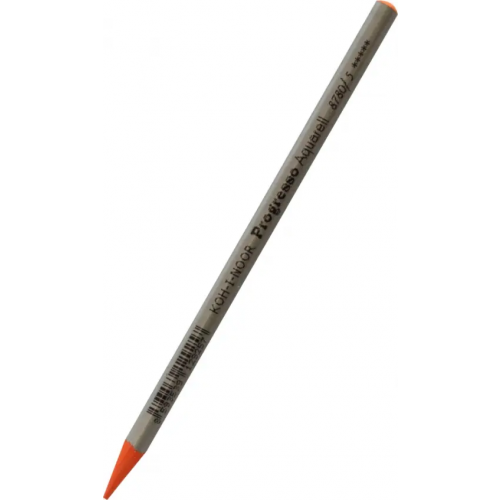 Koh-I-Noor Карандаш цельнографитный в лаке акварельный Progresso 8780/5, красновато-оранжевый