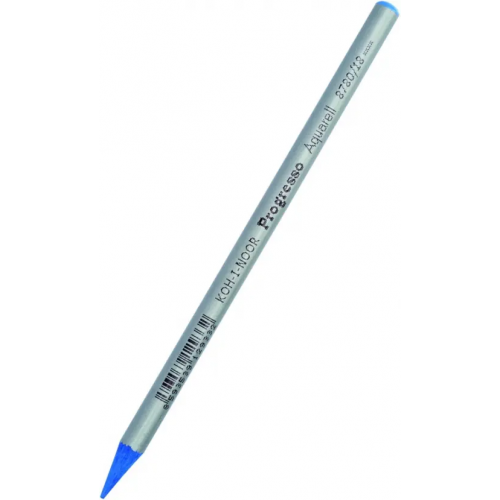 Koh-I-Noor Карандаш цельнографитный в лаке акварельный Progresso 8780/18, синий светлый