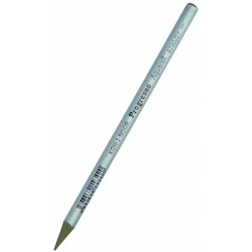 Koh-I-Noor Карандаш цельнографитный в лаке акварельный Progresso 8780/27, оливковый темный