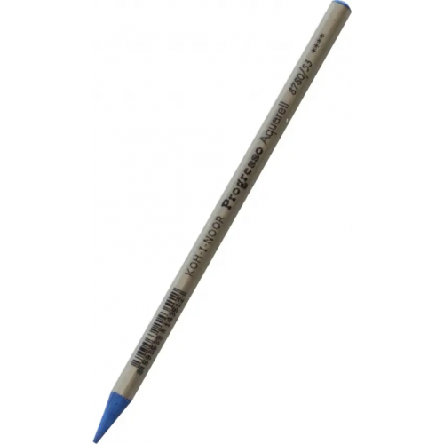 Koh-I-Noor Карандаш цельнографитный в лаке акварельный Progresso 8780/53, голубой ФЦ