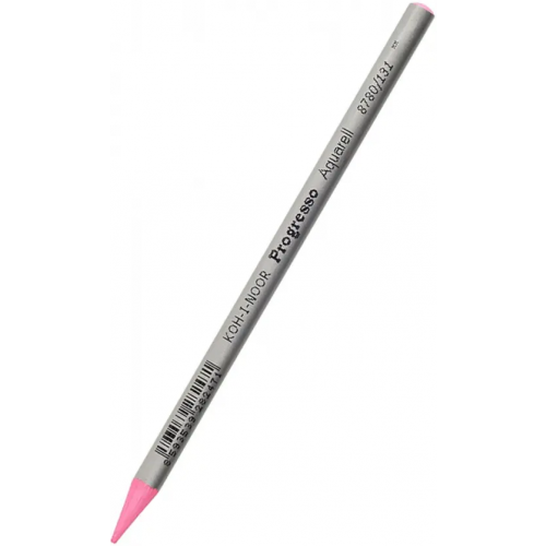Koh-I-Noor Карандаш цельнографитный в лаке акварельный Progresso 8780/131, французский розовый