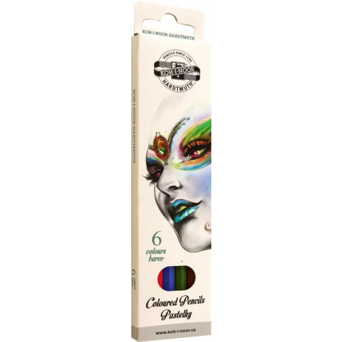 Koh-I-Noor Карандаши цветные Fantasy 3551, 6 цветов