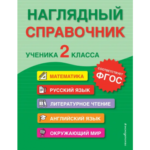 Эксмо-Пресс Наглядный справочник ученика 2-го класса Горохова Анна Михайловна, Пожилова Елена Олеговна, Хацкевич Мария Александровна