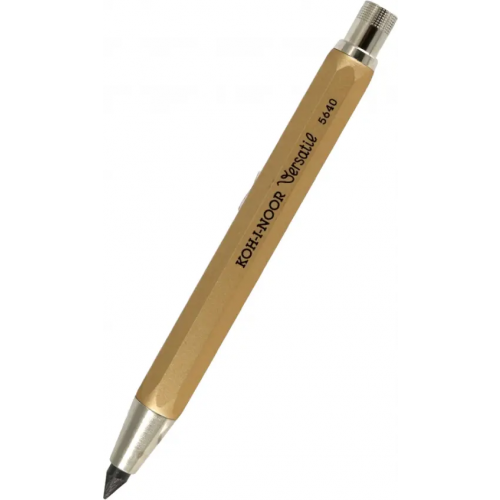 Koh-I-Noor Карандаш цанговый металлический Versatil 5640 короткий, золотой