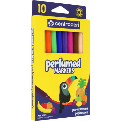Centropen Фломастеры ароматические, 10 цветов
