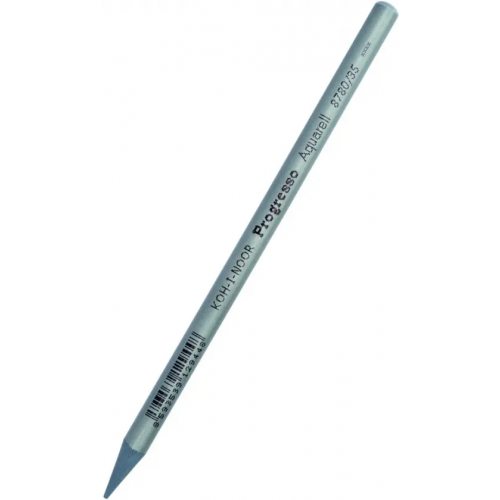 Koh-I-Noor Карандаш цельнографитный в лаке акварельный Progresso 8780/35, серый