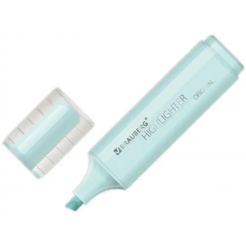 Brauberg Текстовыделитель Original Pastel, бирюзовый