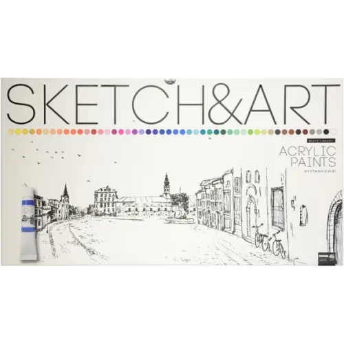 Bruno Visconti Краски акриловые Sketch&Art, 48 цветов