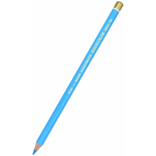 Koh-I-Noor Карандаш цветной художественный Polycolor 3800, прозрачный синий темный