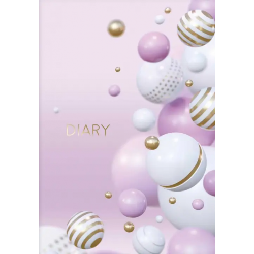 Феникс+ Ежедневник недатированный Diary. Яркая графика, А5, 80 листов