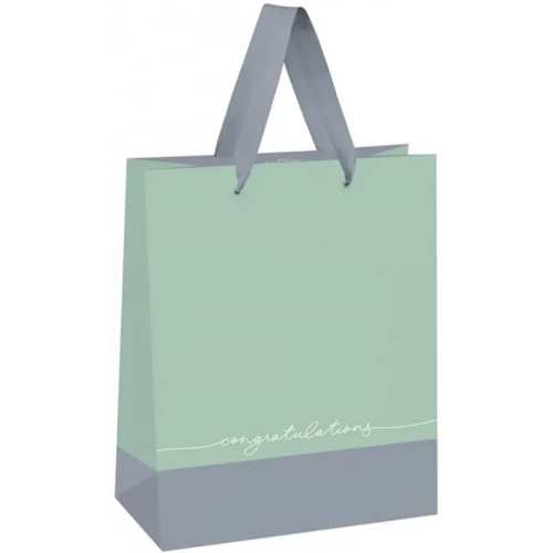 MESHU Пакет подарочный Gray-mint