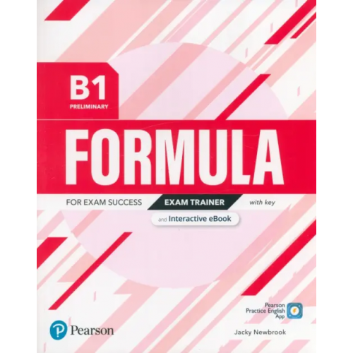 Pearson Formula. B1. Exam Trainer and Interactive eBook with key Newbrook Jacky