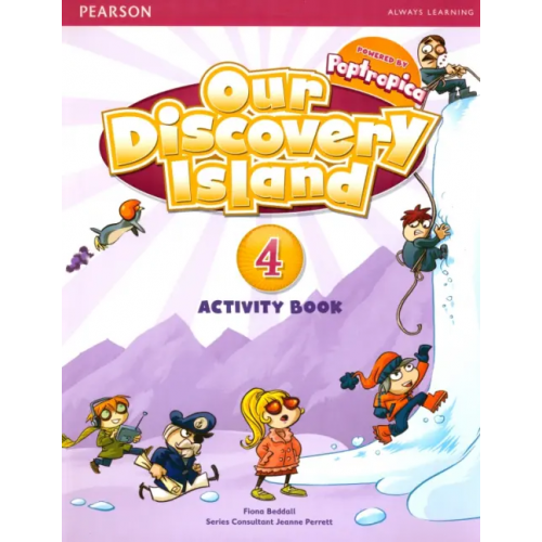 Pearson Our Discovery Island 4. Activity Book + CD-ROM Beddall Fiona