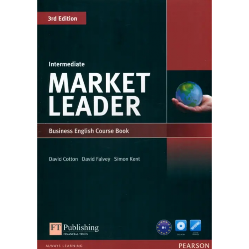 Pearson Market Leader. Intermediate. Coursebook + DVD + MyEnglishLab Cotton David, Falvey David, Kent Simon