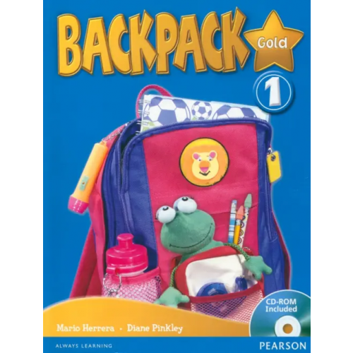 Pearson Backpack Gold 1. Student's Book + CD-ROM Pinkley Diane, Herrera Mario