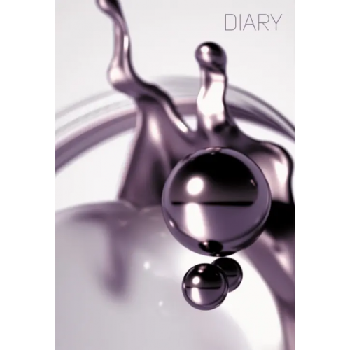 Listoff Ежедневник недатированный Drop, 128 листов, А5-