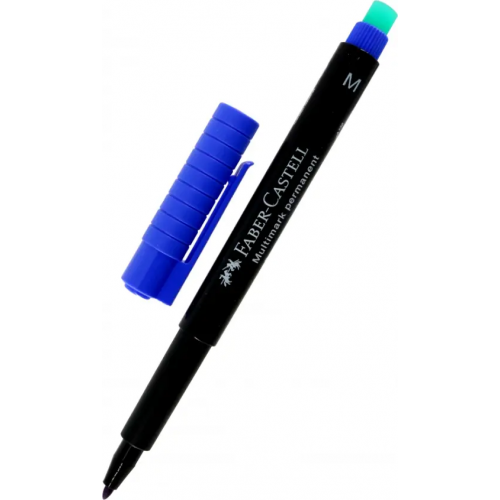 Faber-Castell Маркер перманентный Multimark, M, синий