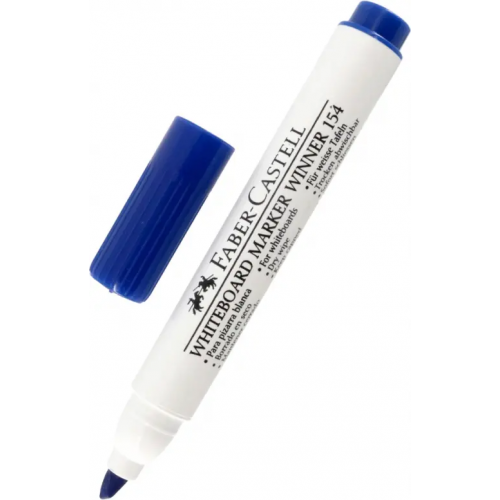 Faber-Castell Маркер для белых досок Winner 154, синий