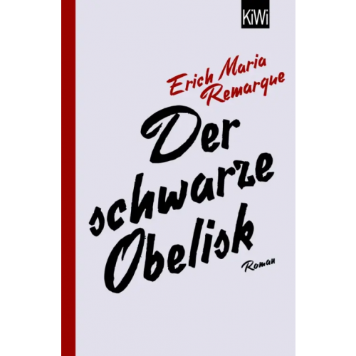 Kiepenheuer & Witsch Der schwarze Obelisk Ремарк Эрих Мария