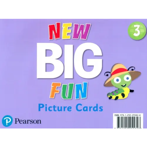 Pearson New Big Fun 3. Picture Cards Herrera Mario, Hojel Barbara