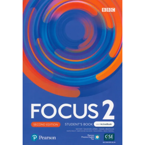 Pearson Focus 2. Student's Book + Active Book Brayshaw Daniel, Kay Sue, Jones Vaughan