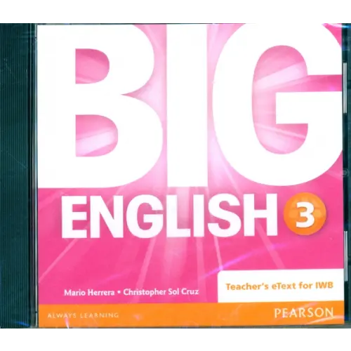 Pearson CD-ROM. Big English. Level 3. Teacher's eText for IWB (Interactive Whiteboard)