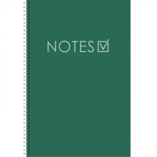 Listoff Тетрадь для конспектов New day. Зеленый, 80 листов, А4, клетка