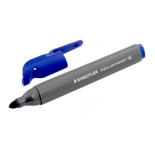 Staedtler Маркер перманентный Triplus, 2 мм, трехгранный корпус, синий