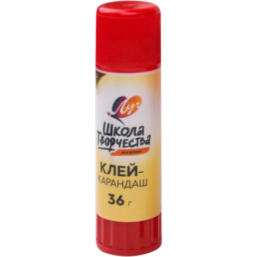 Луч Клей-карандаш Школа творчества, 36 г