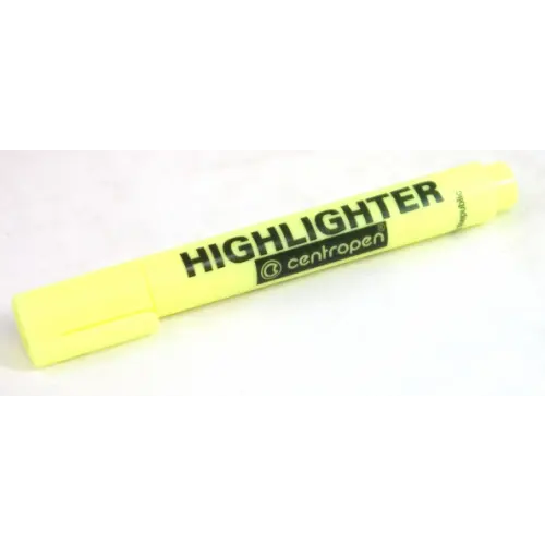 Centropen Текстовыделитель флюоресцентный, желтый