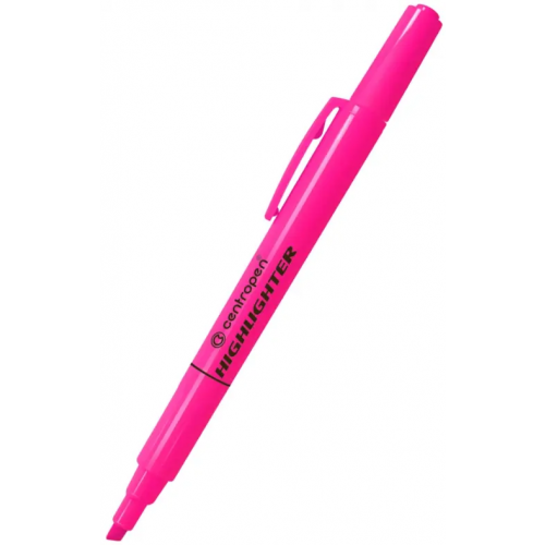Centropen Текстовыделитель флюоресцентный, розовый