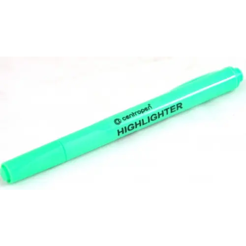 Centropen Текстовыделитель флюоресцентный, зеленый