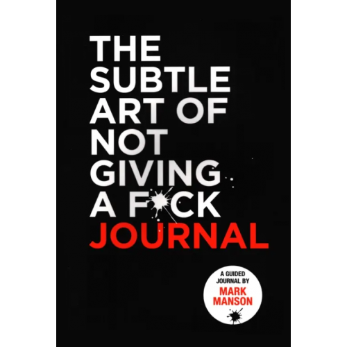 Harpercollins The Subtle Art of Not Giving a F*ck Journal Manson Mark