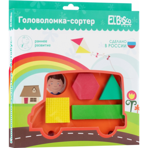 El Basco Головоломка-сортер Автобус