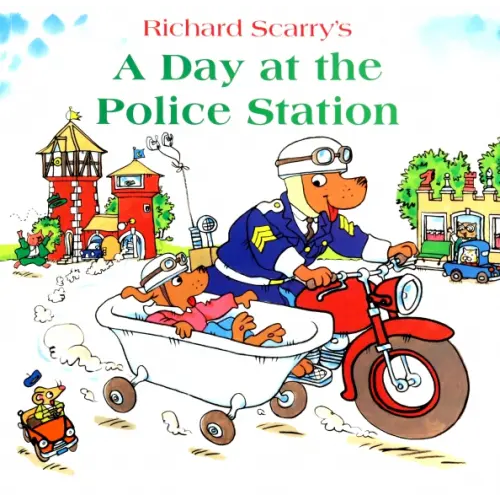 Harpercollins A Day at the Police Station Скарри Ричард