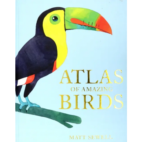 Pavilion Books Group Atlas of Amazing Birds Sewell Matt
