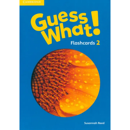 Cambridge Guess What! Level 2. Flashcards, pack of 91 Reed Susannah