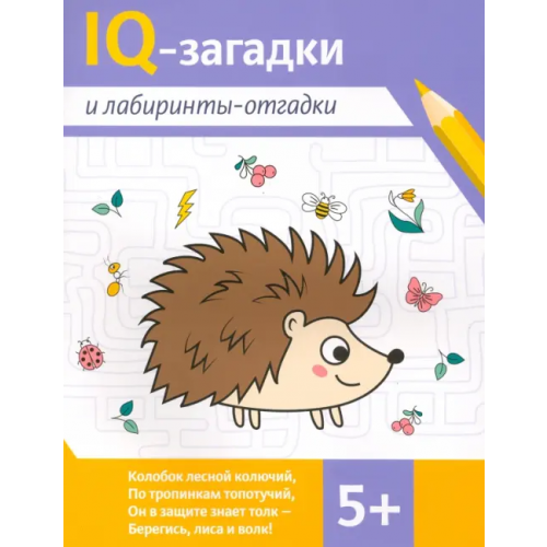 Феникс IQ-загадки и лабиринты-отгадки. 5+ Сон Светлана Леонидовна, Ильина Галина Юрьевна, Погосова Карина Валерьевна