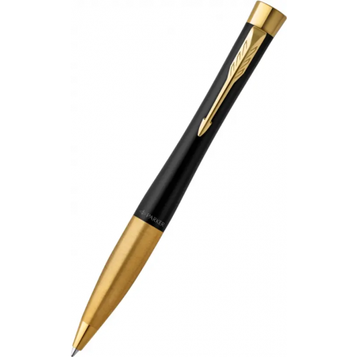 Parker Ручка шариковая автоматическая Muted Black GT, синяя