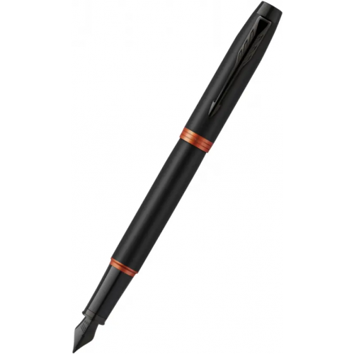 Parker Ручка перьевая Professionals Flame Orange Black Trim