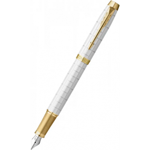 Parker Ручка перьевая Premium Pearl GT