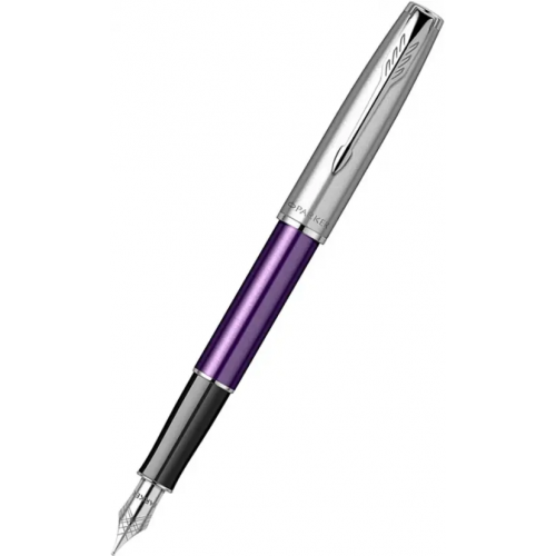 Parker Ручка перьевая Sand Blasted Violet CT